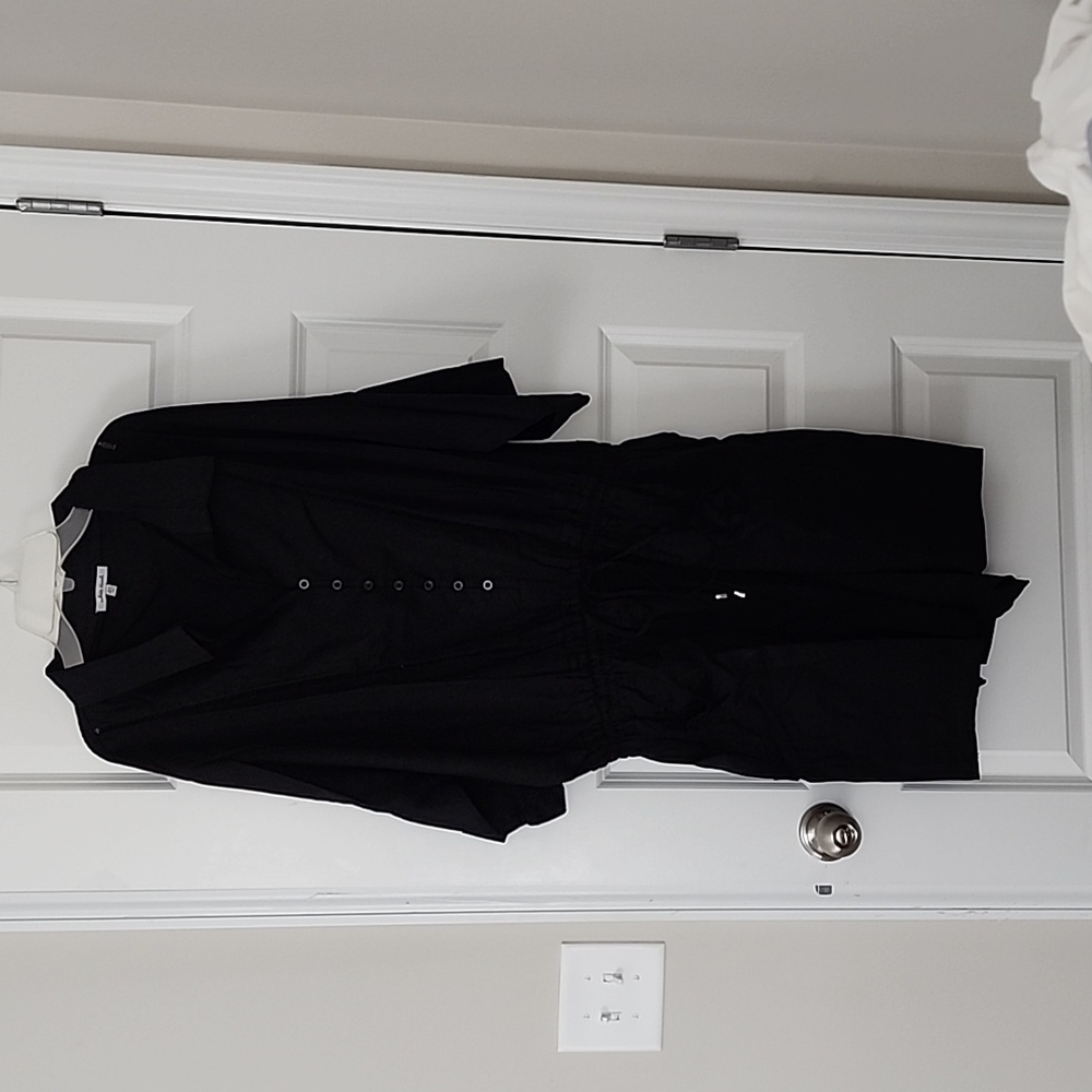 Women's plus black romper